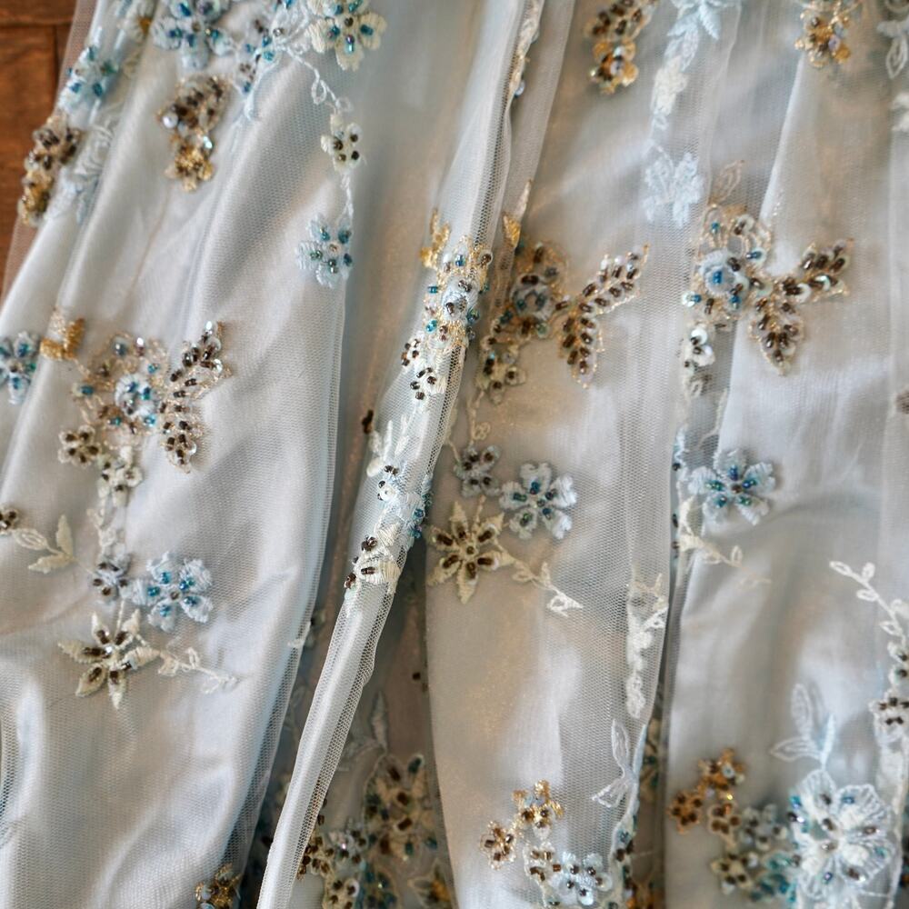 Sue Wong Nocturne Vintage Short Sequined Beaded Embroidered Fairy Dress 6 - Picture 9 of 10